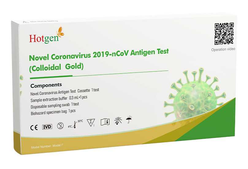 Novel Coronavirus 2019-nCoV Antigen Test (Colloidal gold)