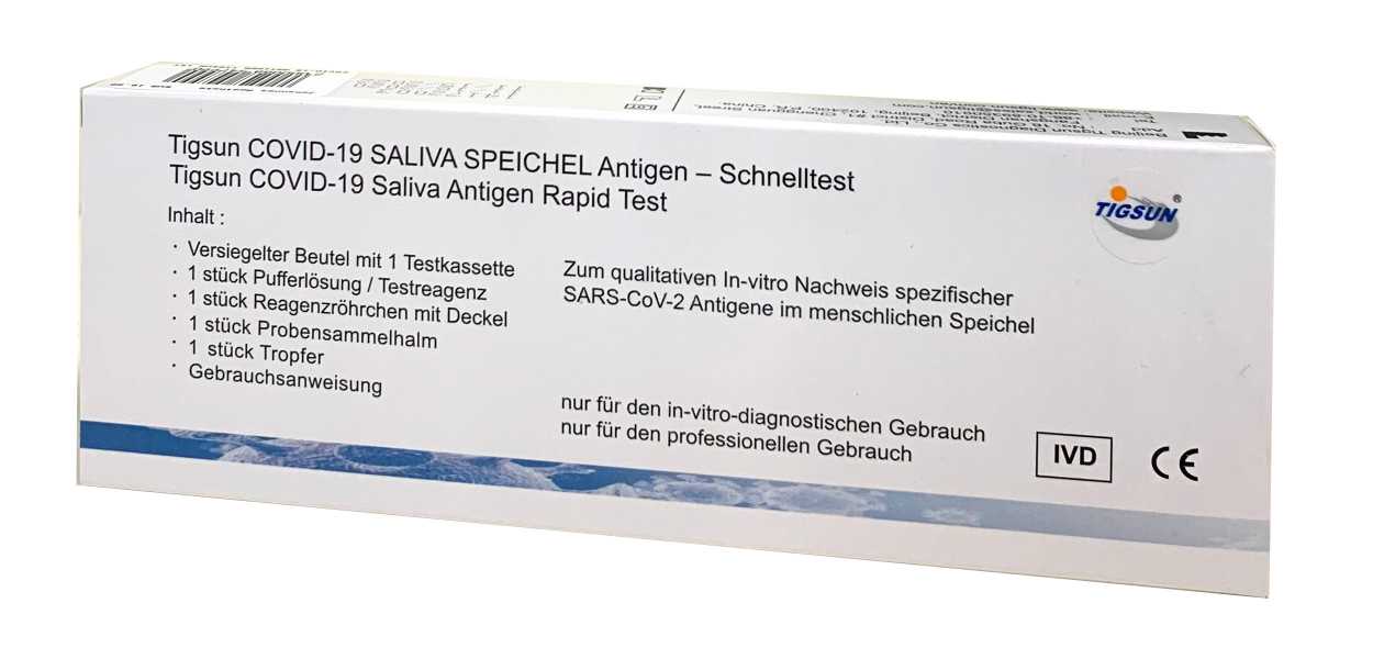 Tigsun COVID-19 Saliva Antigen Rapid Test