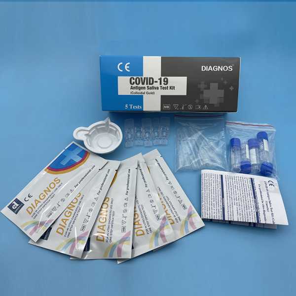 COVID-19 Antigen Saliva Test Kit (Colloidal Gold)