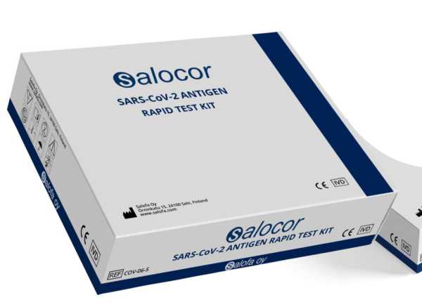 salocor SARS-CoV-2 Antigen Rapid Test Cassette (Nasopharyngeal swab)