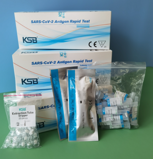 SARS-CoV-2 Antigen Rapid Test (Lateral Flow Assay)