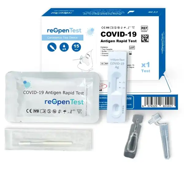 reOpenTest COVID-19 Antigen Rapid Test (Colloidal Gold)