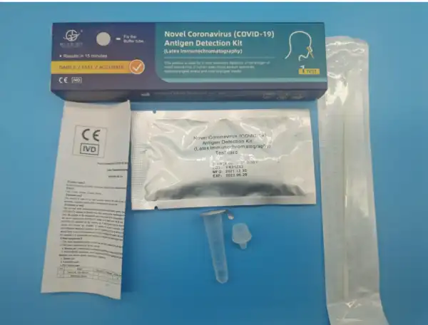 Novel Coronavirus (COVID-19) Antigen Detection Kit (Latex Immunochromatography)