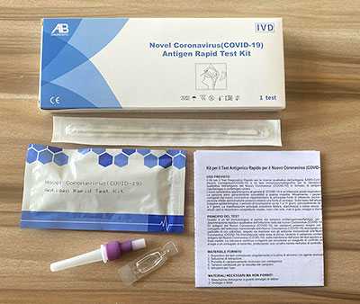 Novel Coronavirus (COVID-19) Antigen Rapid Test Kit